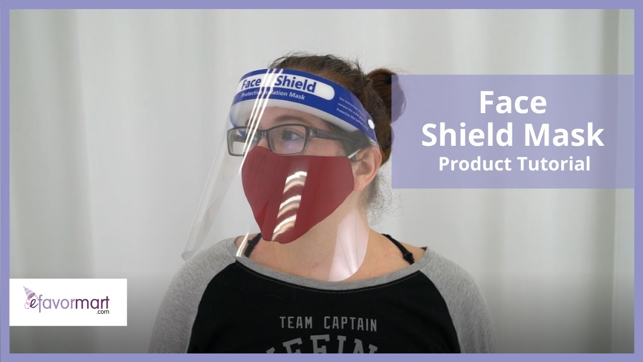Face Shield Mask | How to Setup | eFavormart.com