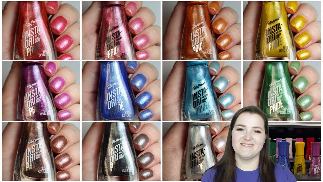 Sally Hansen Together in PRIDE Collection | Live Application Review