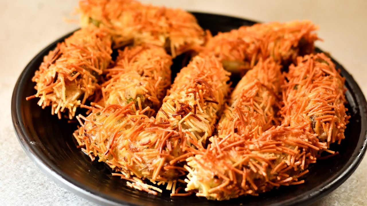 Quick Snack for Iftar / Ramadan | Potato Noodles Finger | Potato Noodles Strip |Potato Snacks |