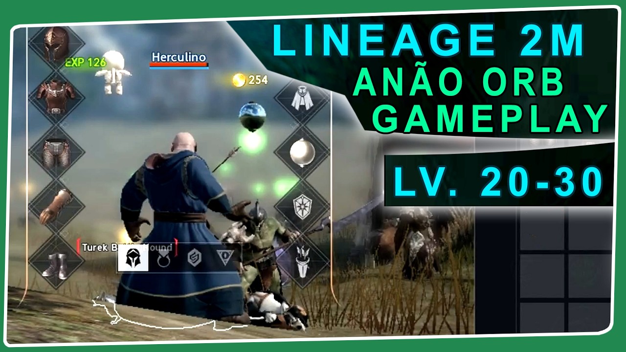 Lineage 2M - Gameplay da Classe ORB Anão | Level 20 ao 30 (Parte 2) #lineage2m #l2
