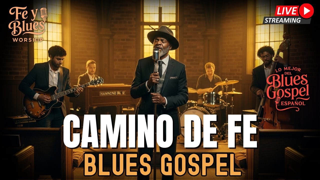 CAMINO DE FE - Blues Gospel | Música Cristiana para Orar, Sanar y Renovar el Alma
