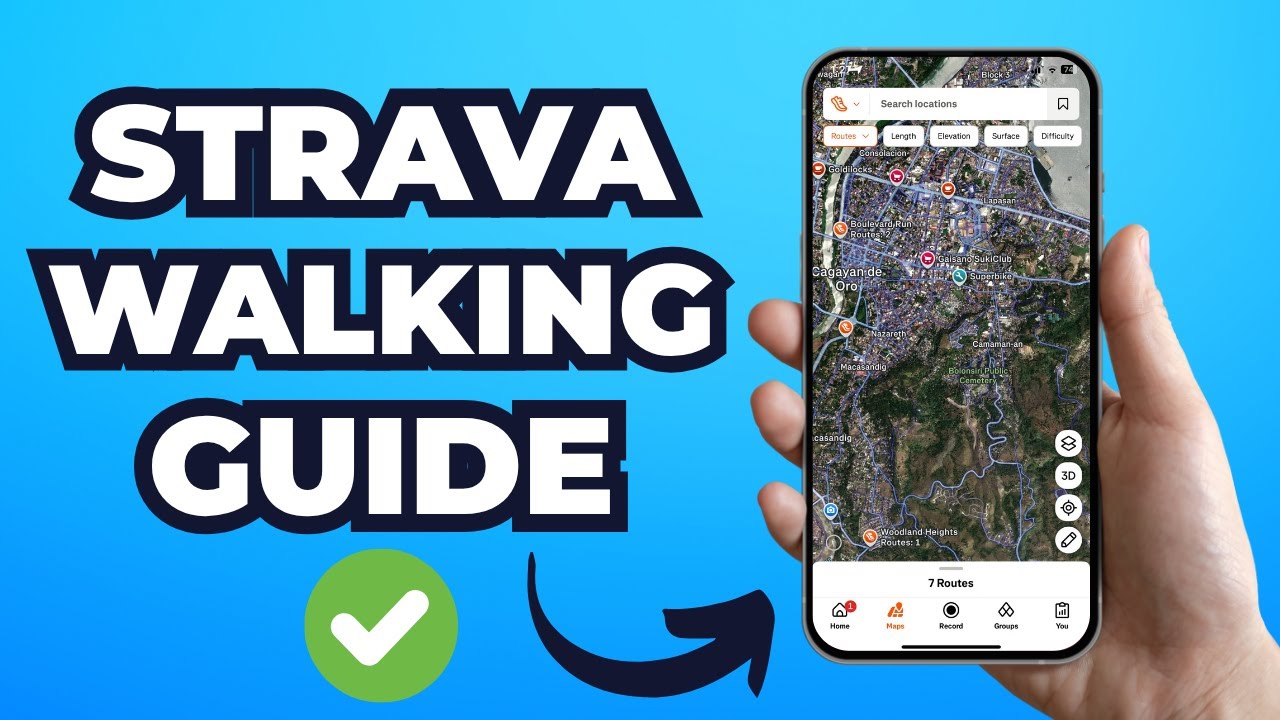 How to Use Strava app for Walking (Step-by-Step)