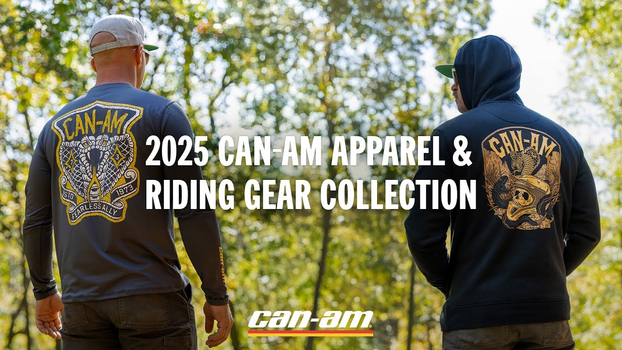 Meet the New 2025 Can-Am Apparel Lineup