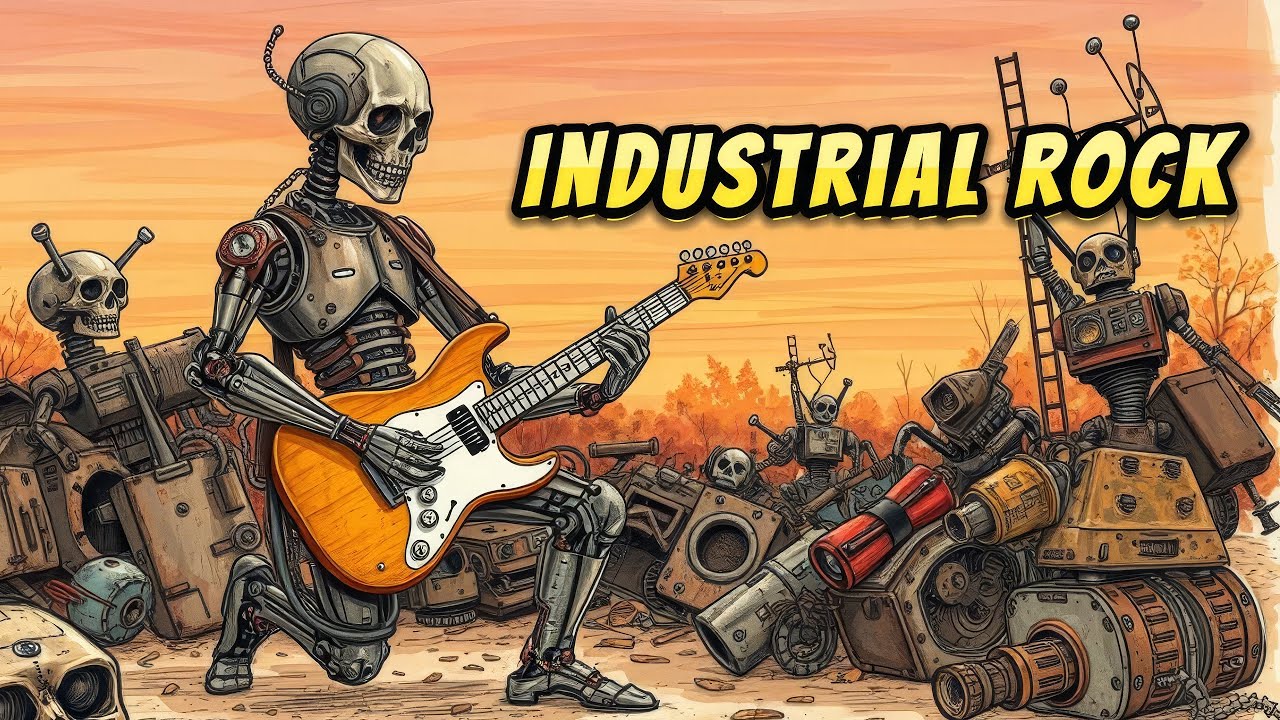 Industrial Rock | Aggressive Mechanical Guitars & Dark Synths