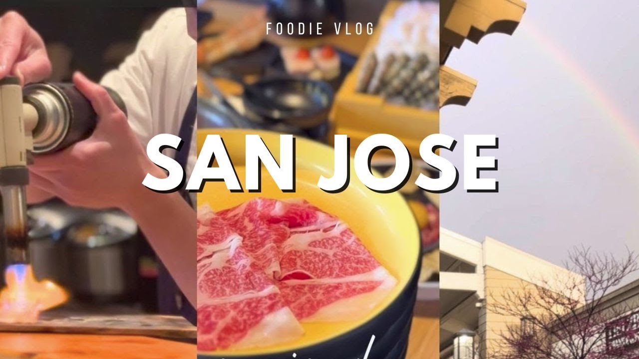 [San Jose vlog] San Jose Eats: A Gastronomic Journey in Silicon Valley #sjvlogs #bayareafoodies