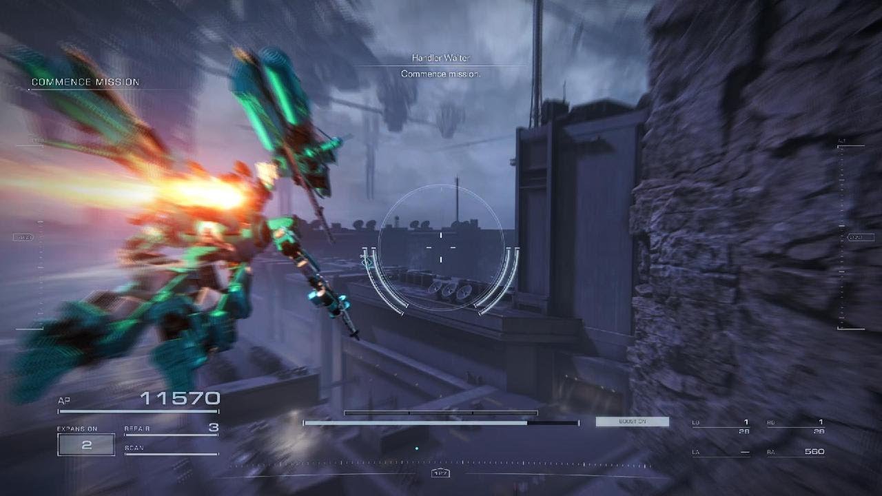 [Armored Core 6] - Mission 13: Investigate BAWS Arsenal No. 2 (S Rank)