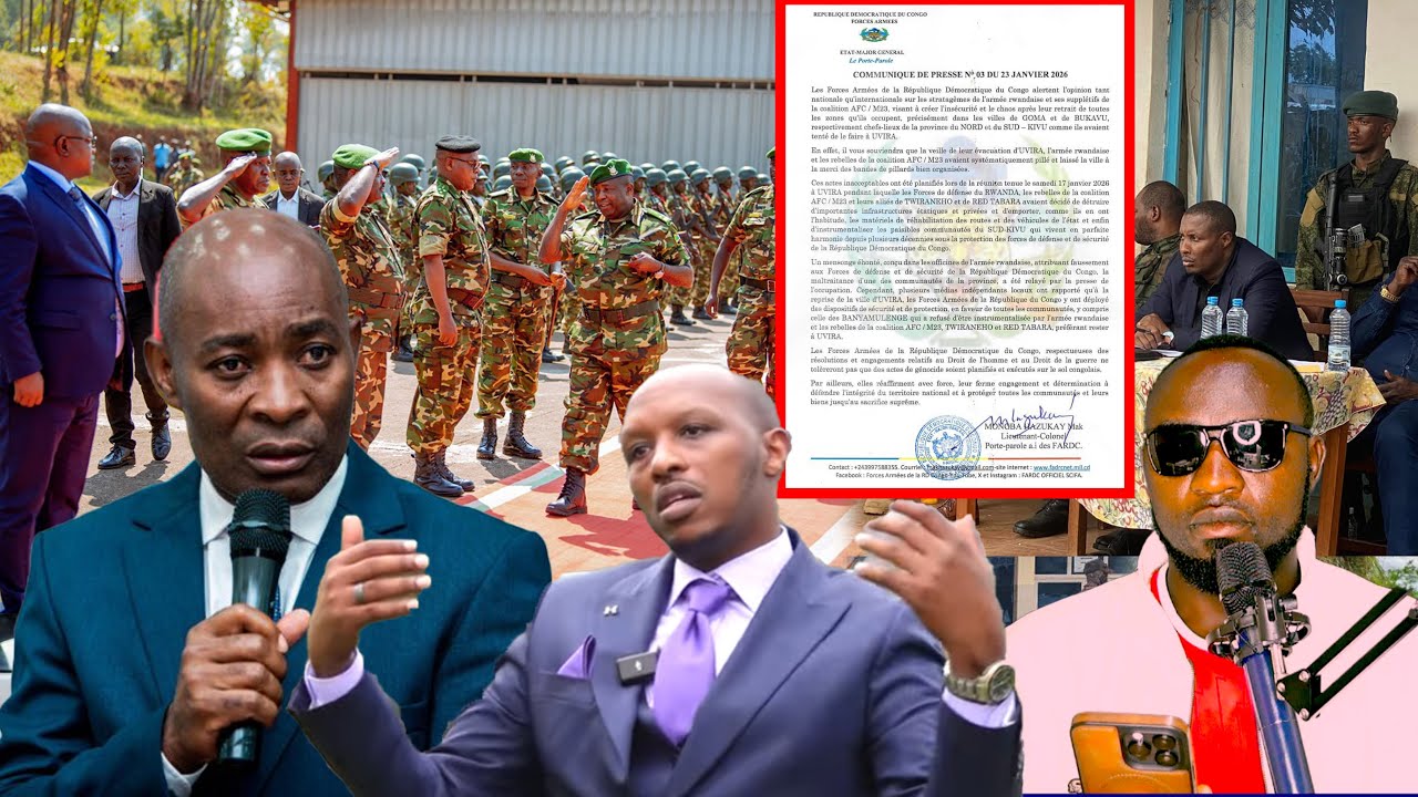 MUGITONDO 23|1|2026 BYONGEYE KUZAMBA M23 ISHIZWEHO IGITUTU CYO KUVA BUKAVU|IBITERO BIKAZE IMURENGE