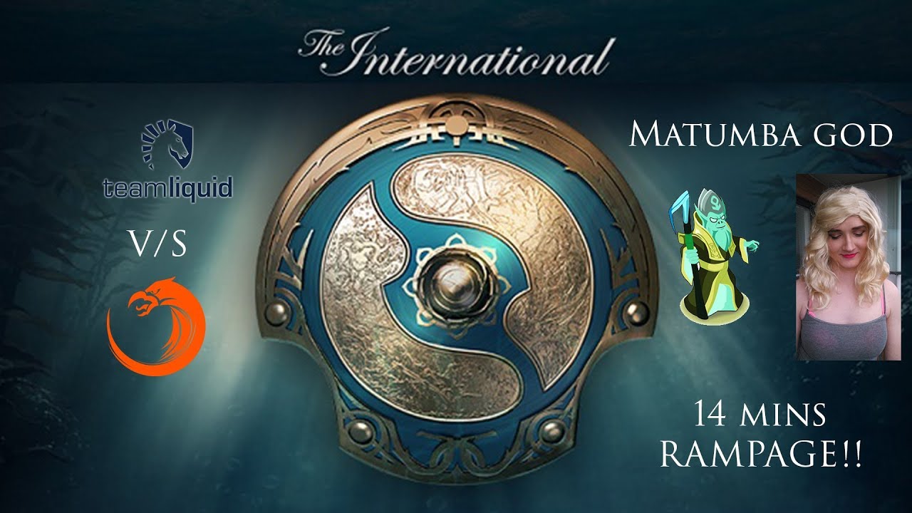 Liquid vs TNC | Matumbaman 14 mins necrophos Rampage | The International 2017 | Dota 2