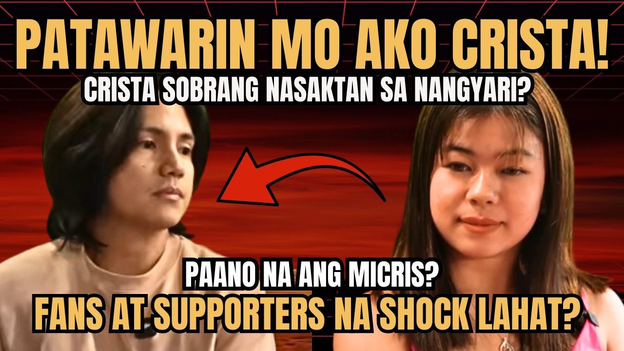 CRISTA SOBRANG NASAKTAN? PAANO NA ANG MICRIS? DISISYON NI MIKOY PADALOS DALOS? KALINGAP RAB LATEST