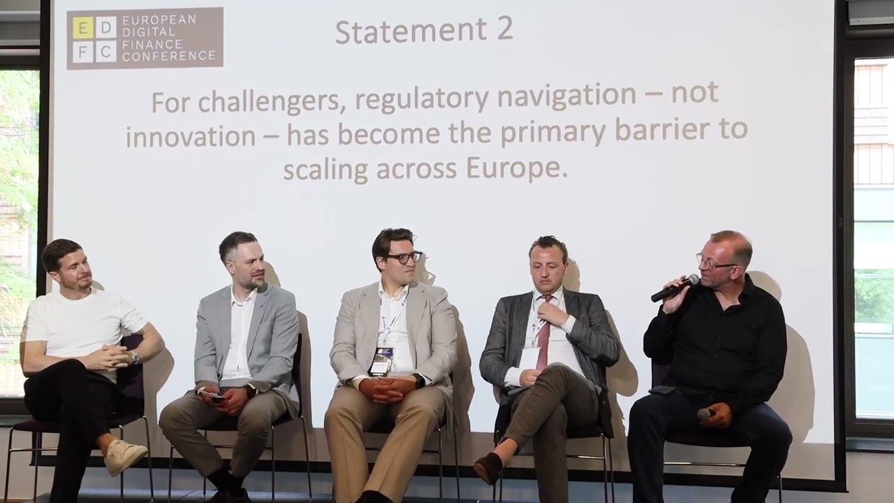 Panel Discussion “New Banking Playbook, How Challenger Models are reshaping European Finance” - EDFC