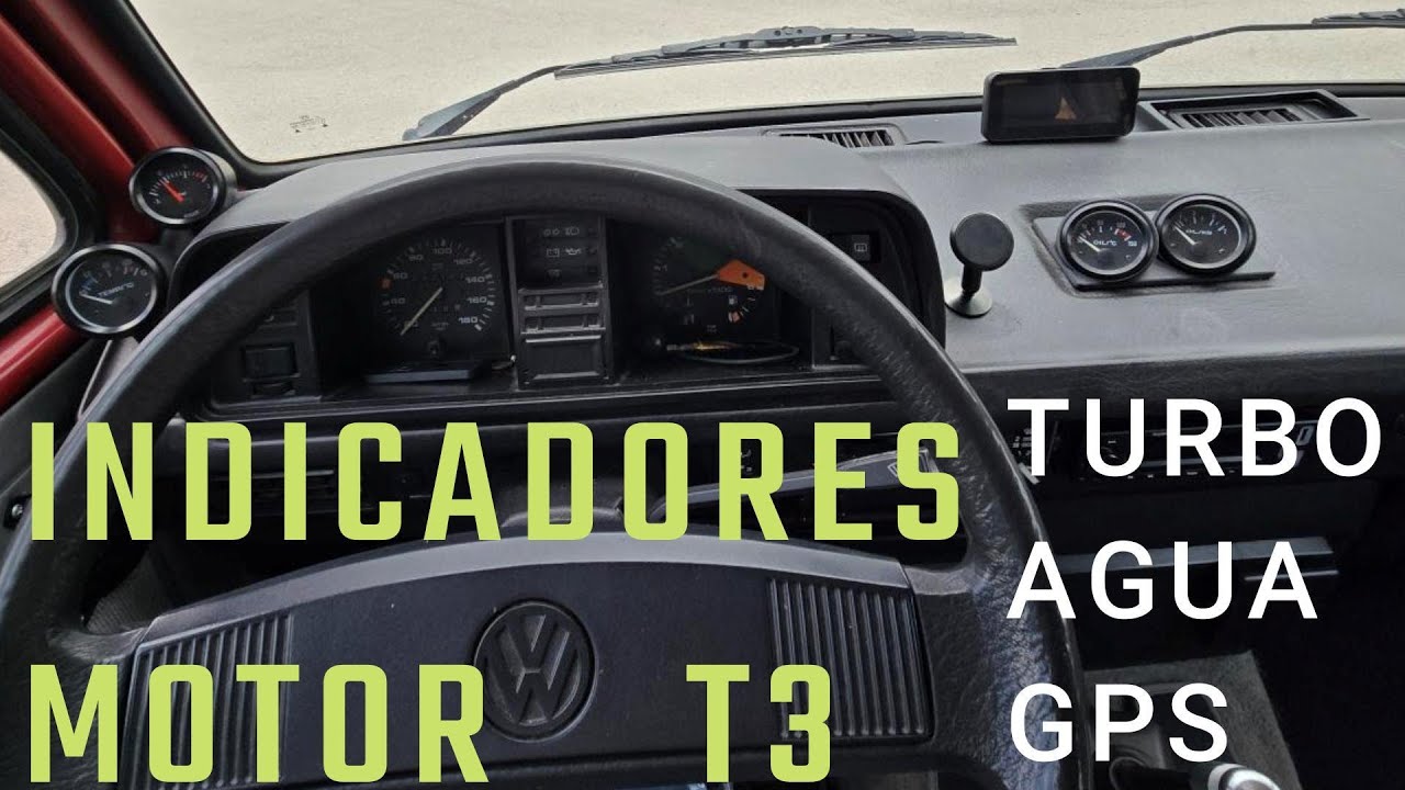 Instalo indicadores de motor / TURBO, AGUA Y INFOPANTALLA GPS / Volkswagen T3 Swap TDI