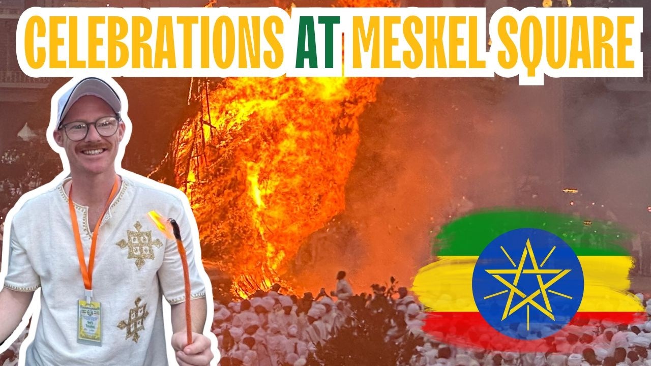 🔥Площадь Мескель Демера 2025 | Мелкам Мескель из Аддис-Абебы 🇪🇹