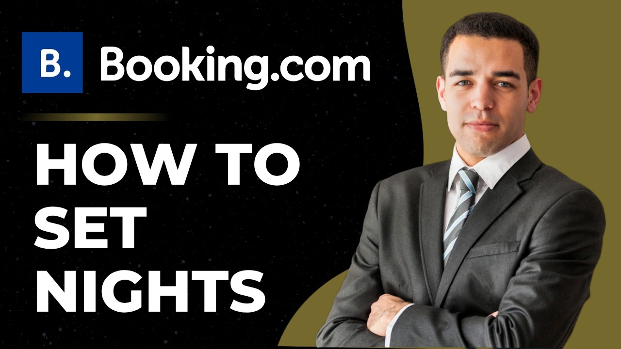 How To Set Minimum Nights on Booking.com Listing | Hosting Tips