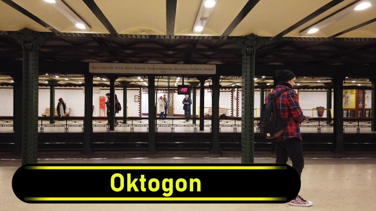 Metro Station Oktogon - Budapest 🇭🇺 - Walkthrough 🚶