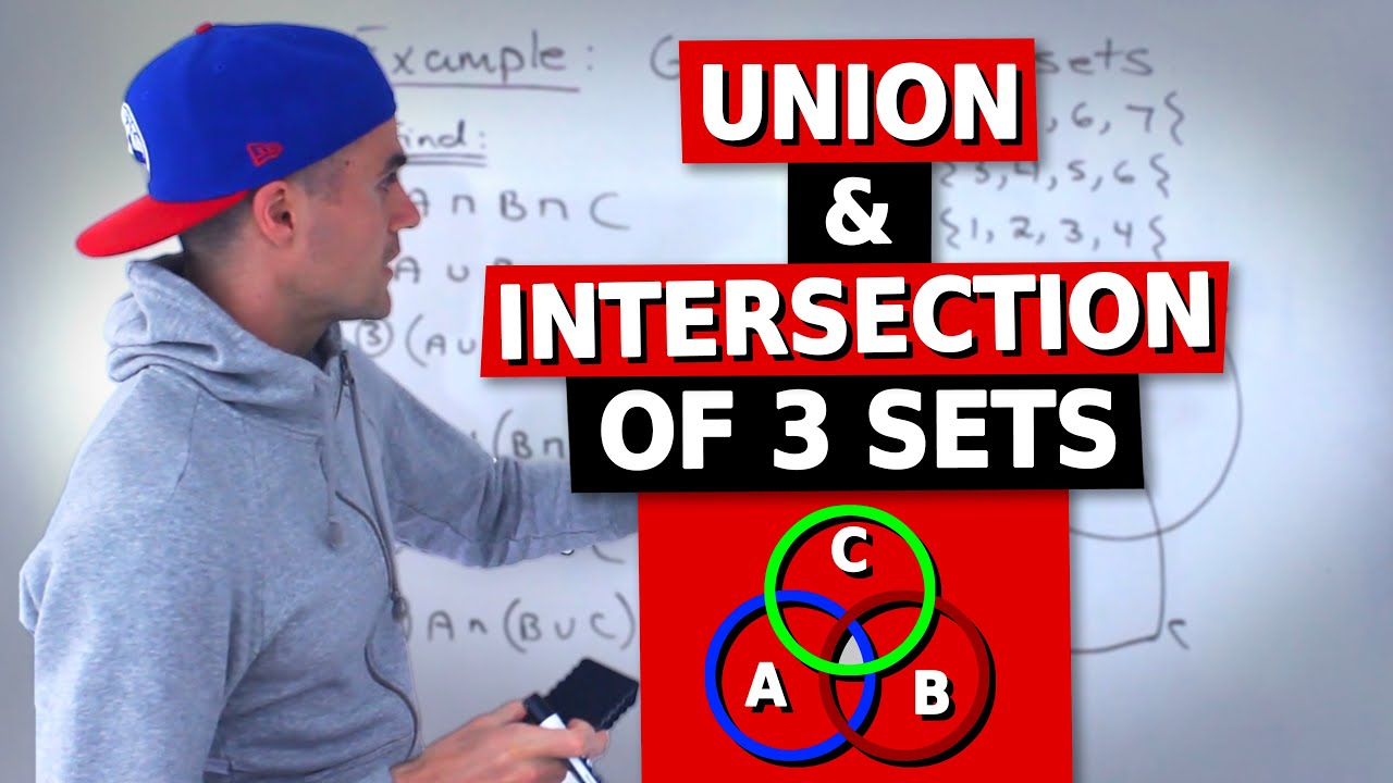 QMS 110 - Union and Intersection of Three Sets - Ryerson University