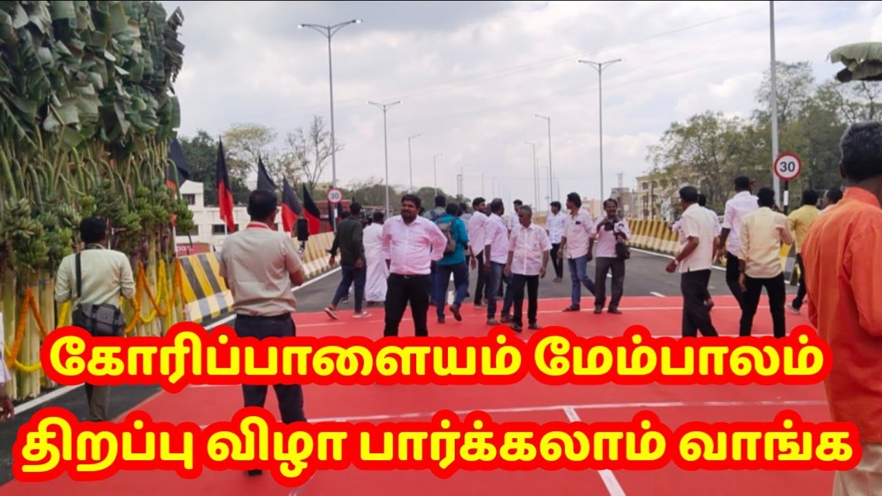 Goripalayam Flyover Nethaji Subash Chandra Bose Bridge Opening ceremony 