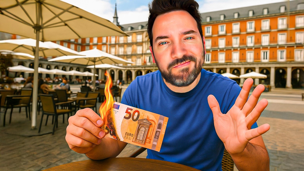 &iquest;Cu&aacute;nto duran 50&euro; en Madrid? - Sobrevivo 24 horas con un billete