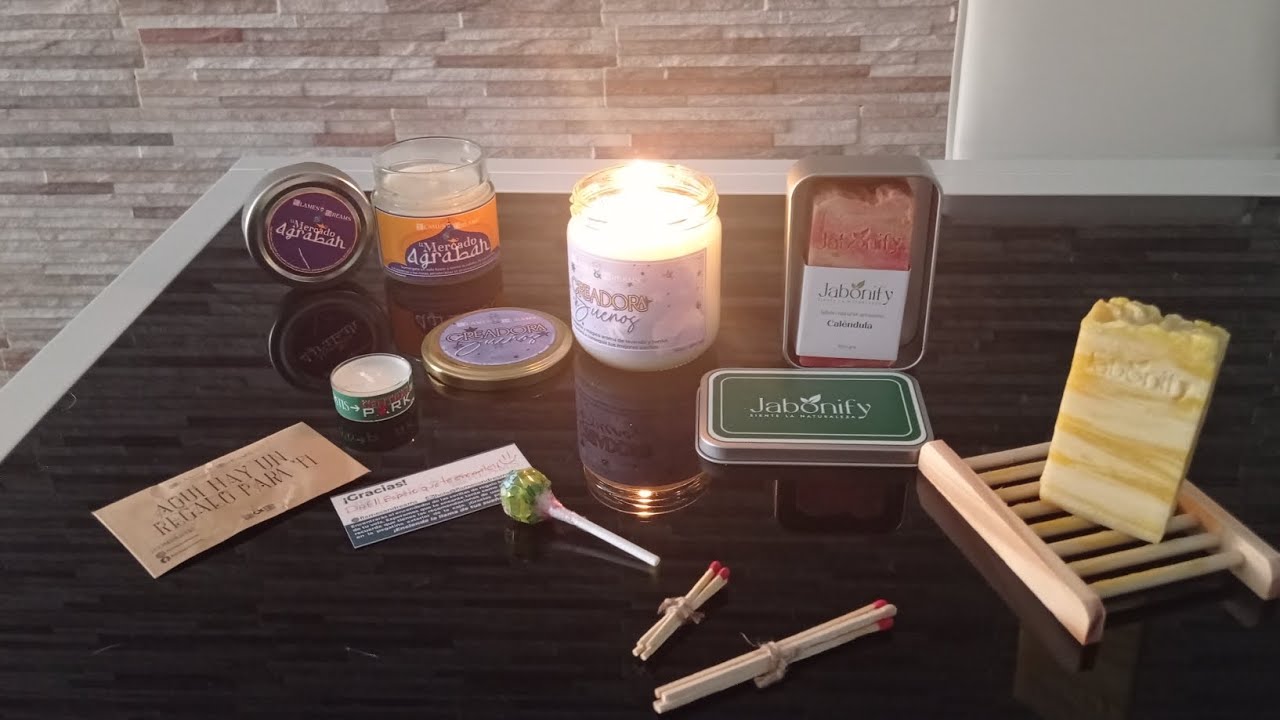 VELAS DE SOJA Y JABONES ARTESANALES. #cuidadopersonal #loveyourself #productosnaturales