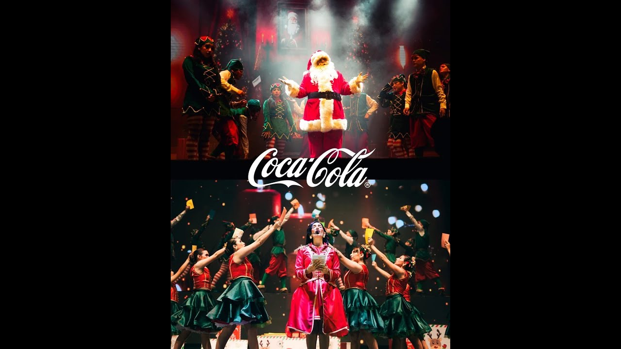 NAVIDAD COCA COLA - AY MORENA SHOW - SANTA CRUZ BOLIVIA