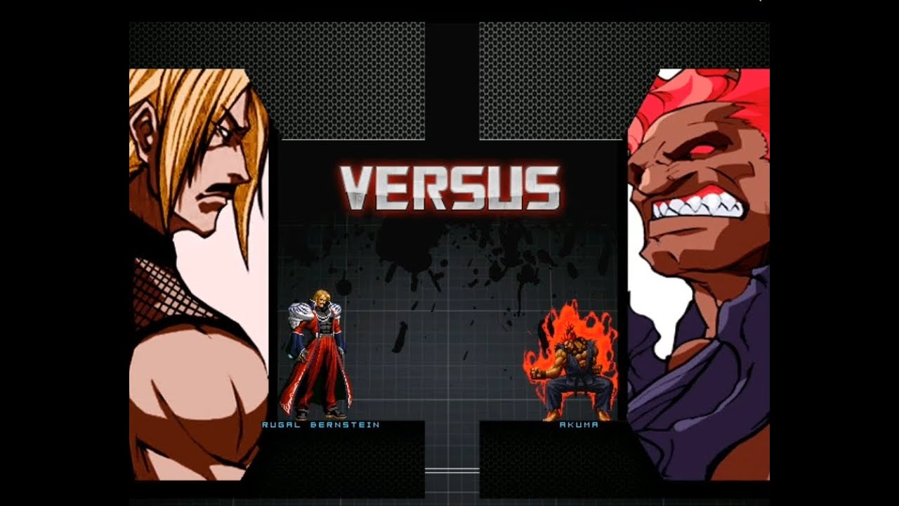 [KOF VS. Street Fighter] Rugal VS. Akuma