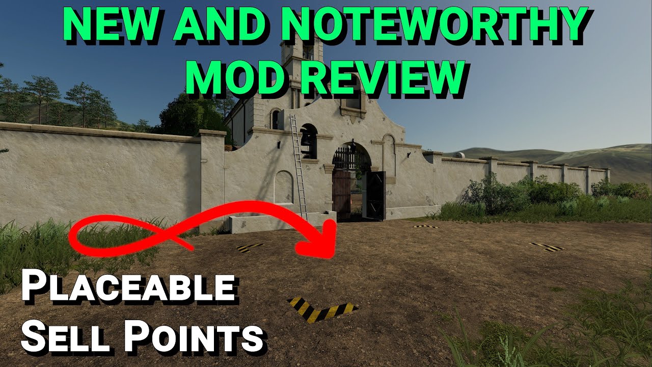 Farming Simulator 19 - New and Noteworthy - Placeable Sell Points