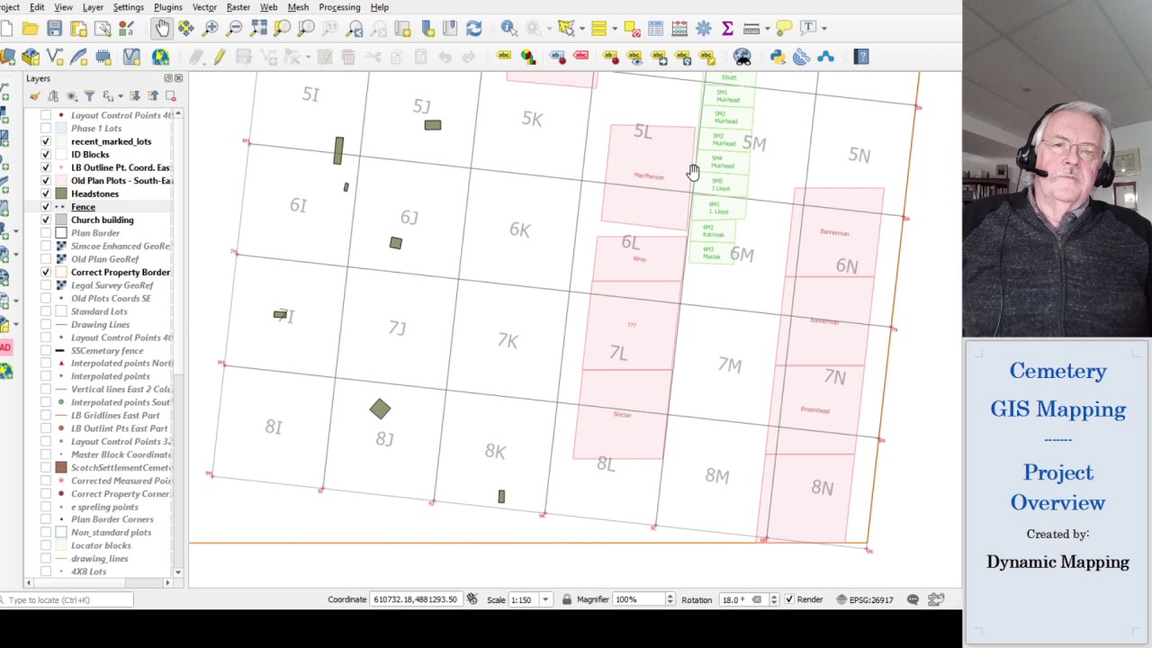 Cemetery Mapping by GIS