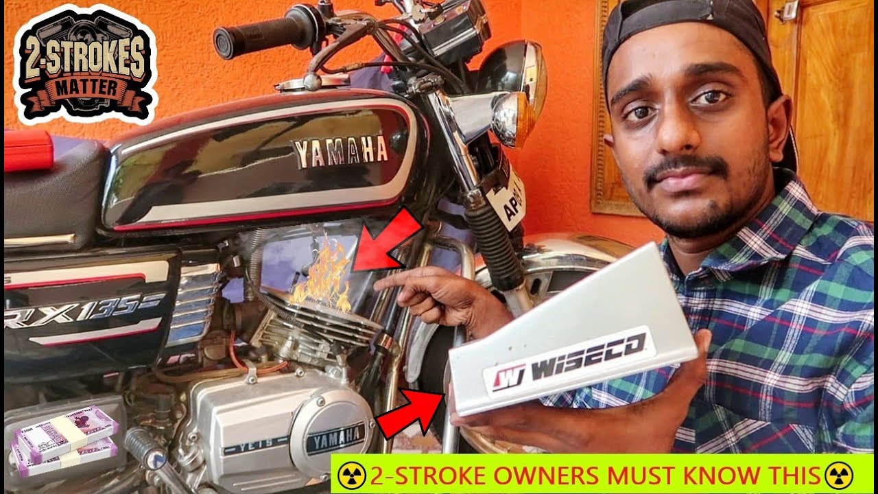 HOW TO CHECK PISTON SIZE || TWO-STROKE || RX 135 ☢️