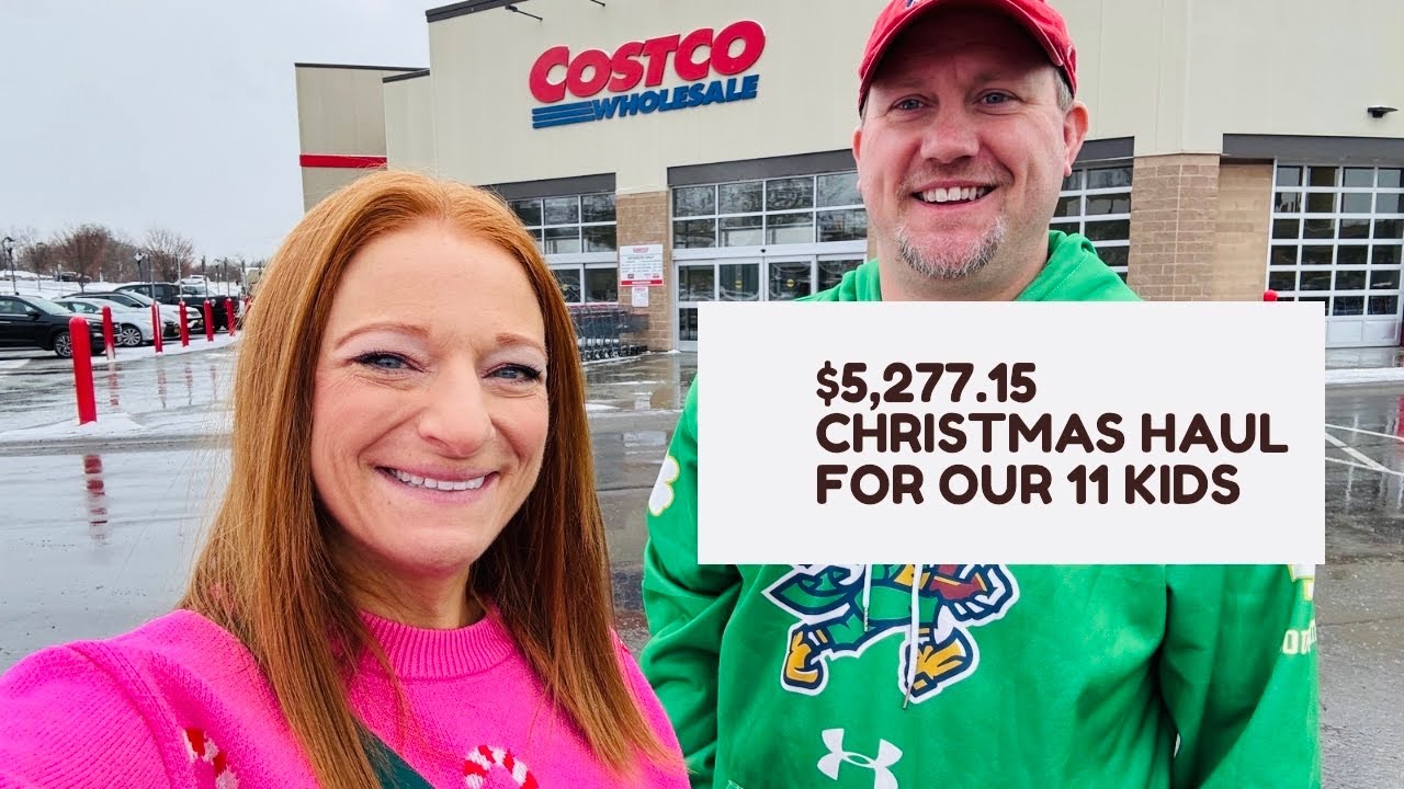 $5,277.15 CHRISTMAS HAUL FOR OUR 11 KIDS
