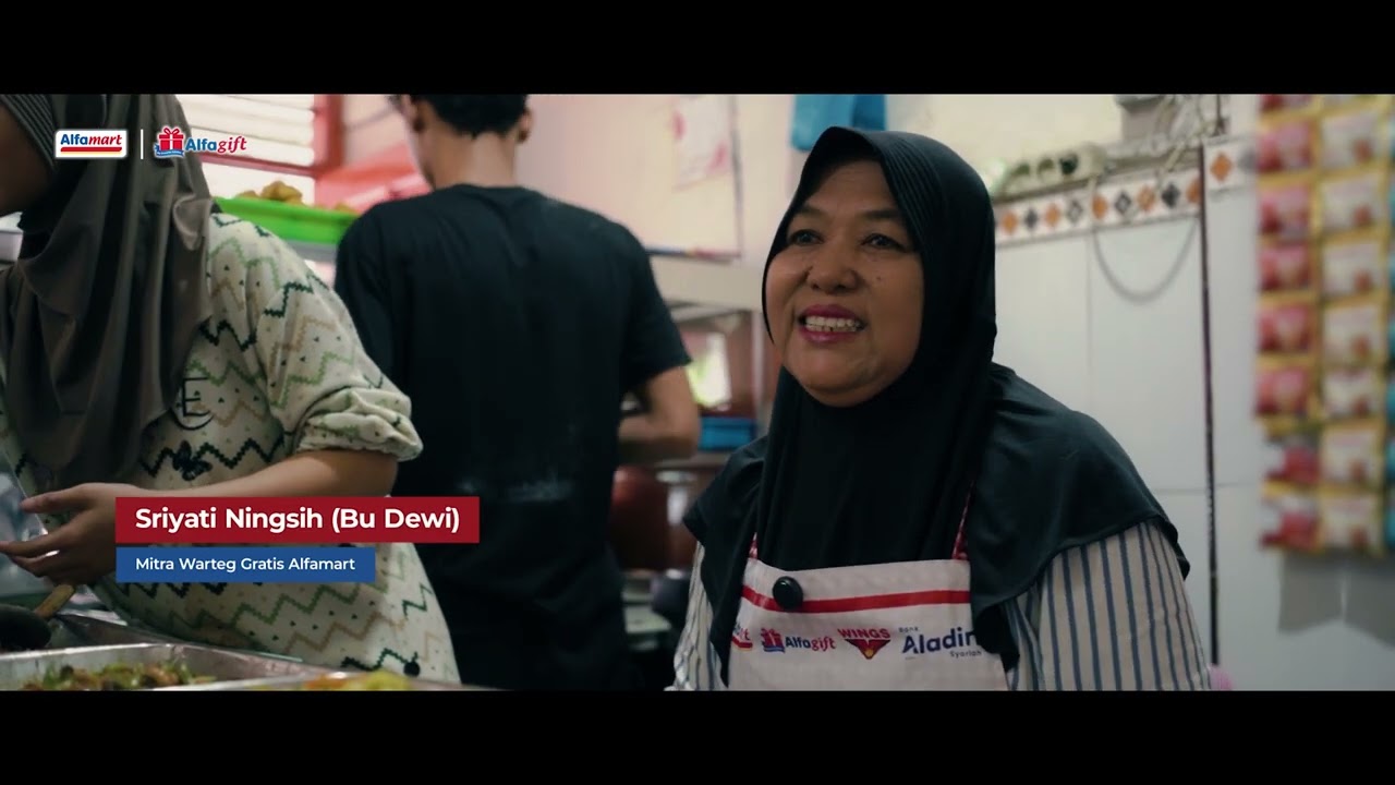 Doa dari Setiap Kebaikan - Warteg Gratis Alfamart