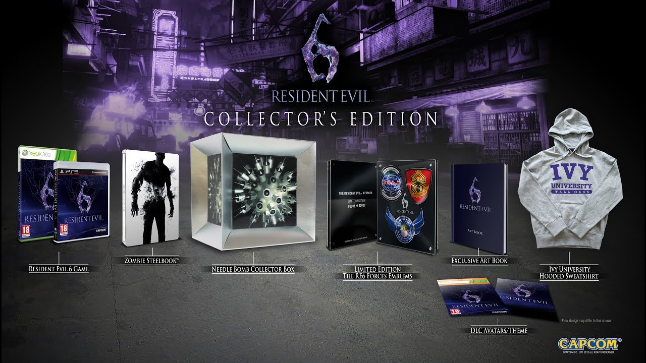 Resident Evil 6 collector´s edition Ps3 - unboxing - Jacobo García - Interfaz coleccionista