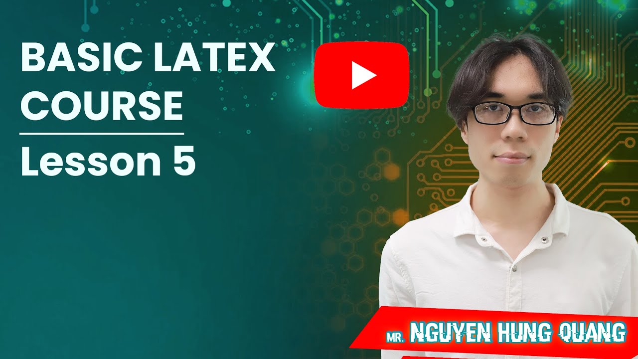 Latex cơ bản - Bài 5: Trích dẫn trong Latex