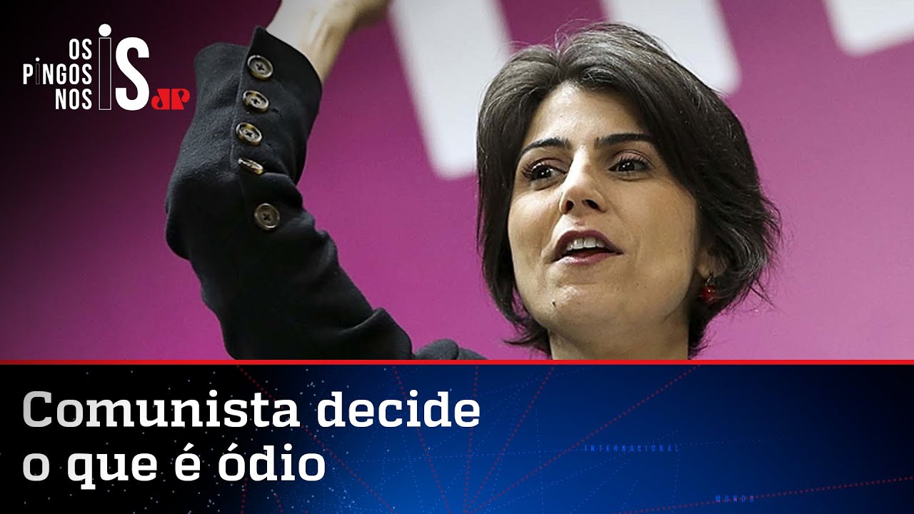Manuela D'&Aacute;vila tenta explicar o que &eacute; opini&atilde;o e o que &eacute; discurso de &oacute;dio