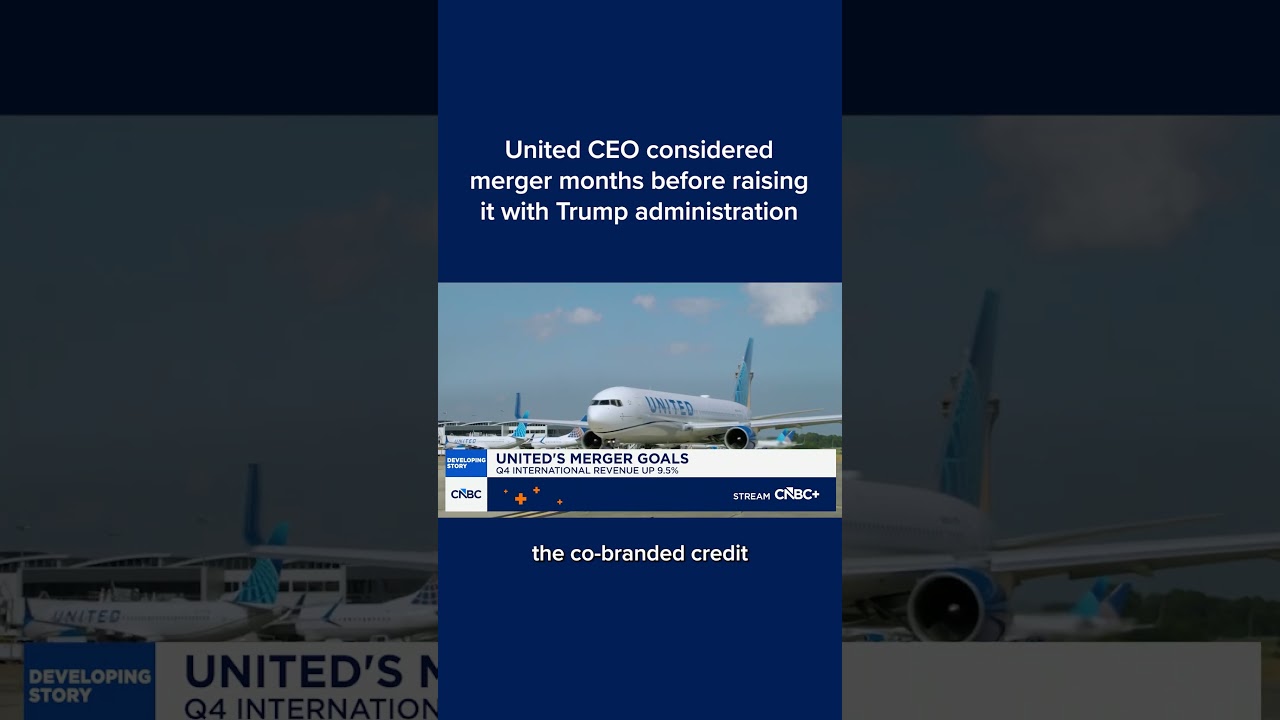 Генеральный директор United рассматривал вопрос слияния за несколько месяцев до того, как поднял ...