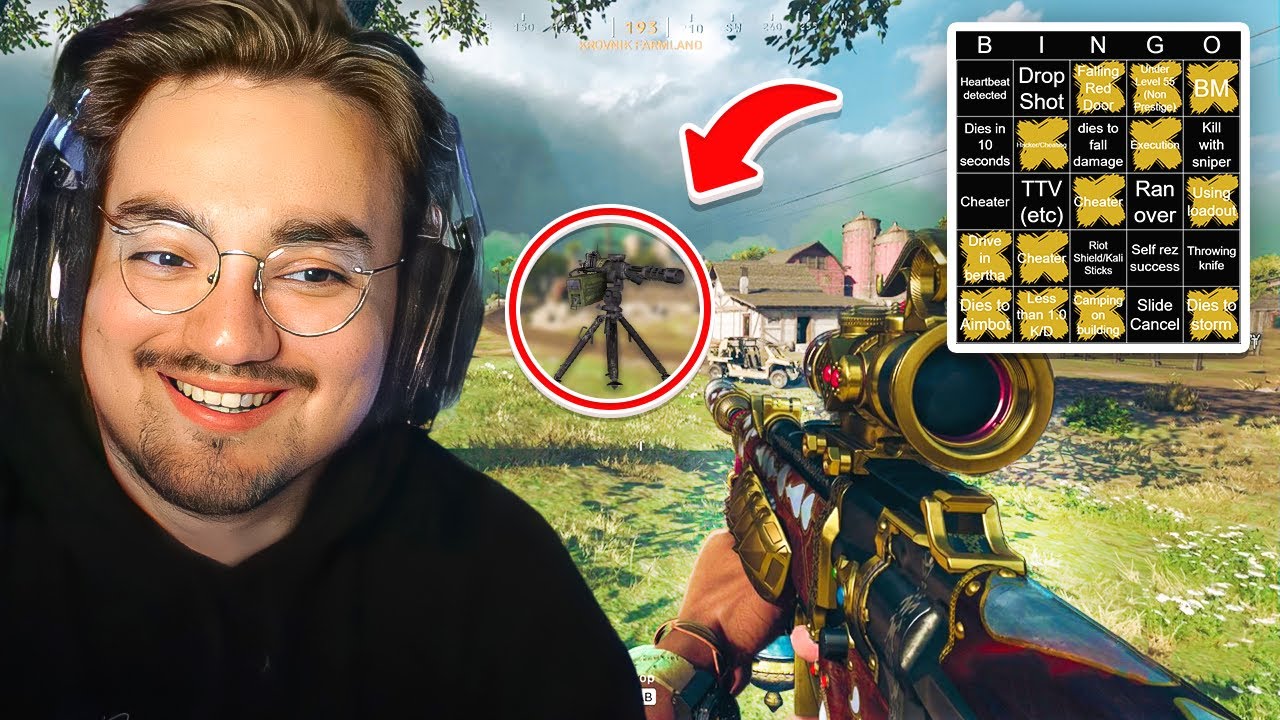 Warzone Bingo but This Cheater Dies to Aimbot?!