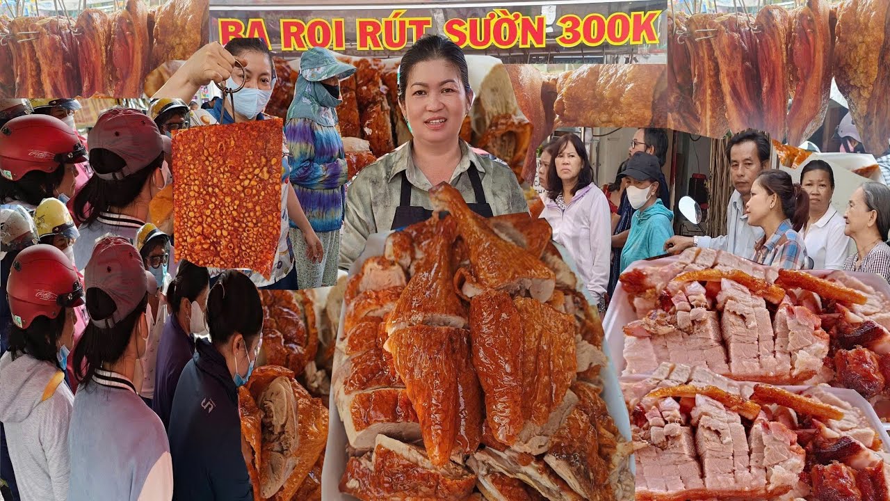 Ở Sài Gòn chỗ này mua heo quay v.it quay vừa ngon lại rẻ còn được ăn thử thoải mái tặng bánh mì luôn