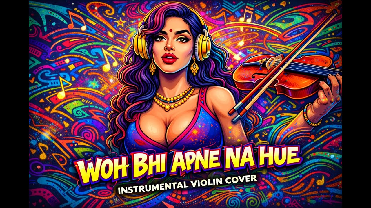 Woh Bhi Apne Na Hue 🎻 | Instrumental Violin Cover | Ghazal × Indian Classical Fusion