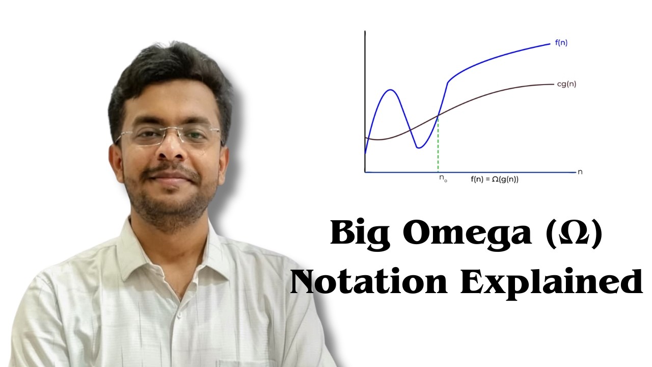 Big Omega(Ω) Notation Explained in Detail | Lower Bound | Design and Analysis of Algorithms | DAA 10