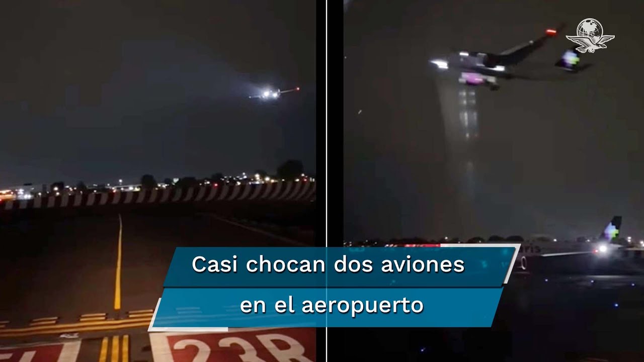 Revelan incidente entre dos aviones de Volaris en el AICM; piloto evita colisi&oacute;n