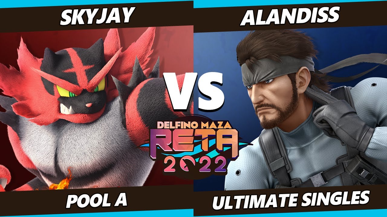 RETA 2022 - AlanDiss (Snake) Vs. Skyjay (Incineroar) SSBU Ultimate Tournament