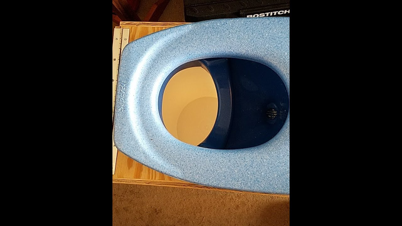 Home Made Composting Toilet for Tiny House or RV