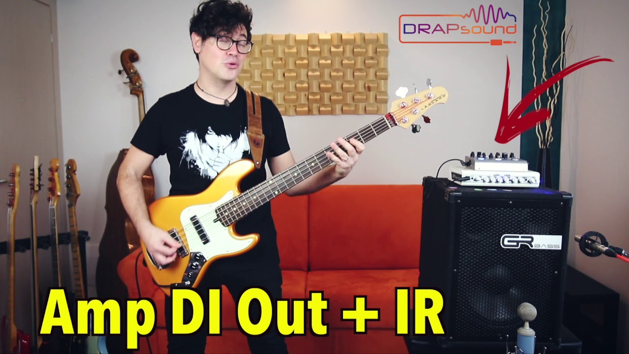 Real GRbass amp miked vs DRAPsound IR !!! Absolutely identical !!!