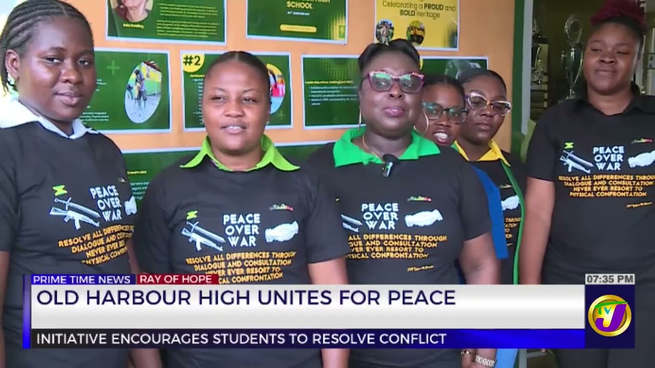 Old Harbour High Unites for Peace | TVJ News