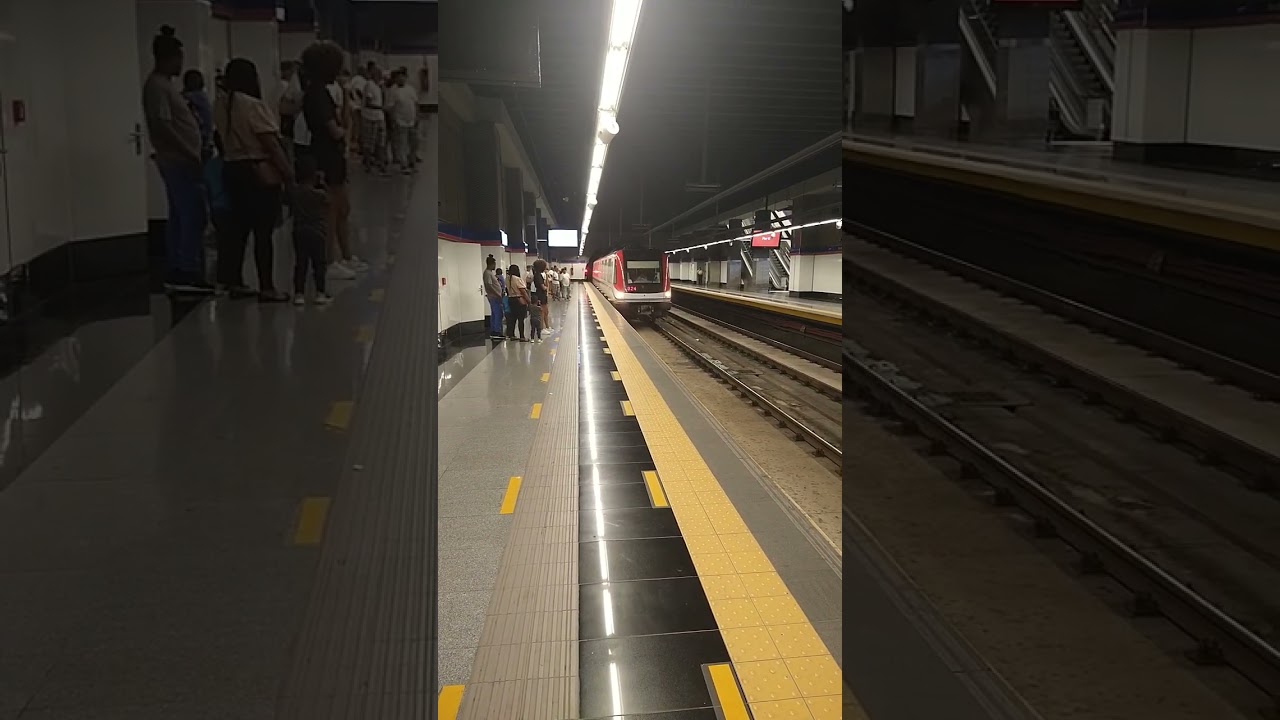 estaci&oacute;n de tren de santo domingo R.D.#metro #feedshorts #shorst#youtubeshorts