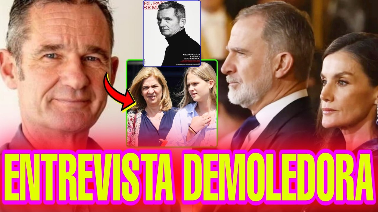 🚨Iñaki Urdangarín ROMPE EL SILENCIO NUEVA ENTREVISTA EN EL PAÍS tras ESCÁNDALO de Letizia y Felipe