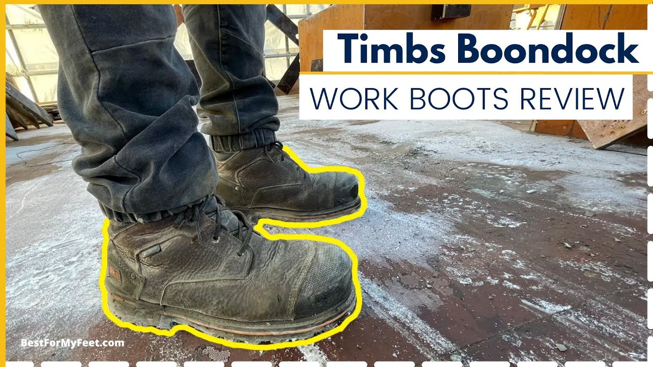 Обзор рабочих ботинок Timberland PRO Boondock (протестировано строителем)