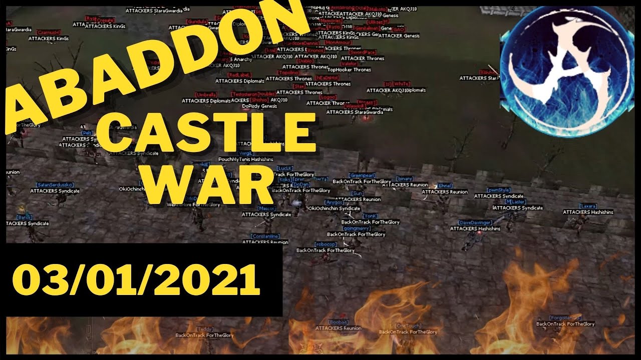 Kalonline Castle War Abaddon V2 03/01/2021 - Deffending Pyramid Against Cannons #kalonline #abaddon