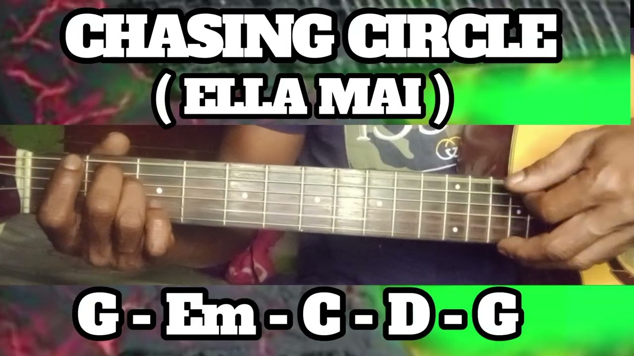 CHASING CIRLCLE ( BASIC CHORDS TUTORIAL GUITAR