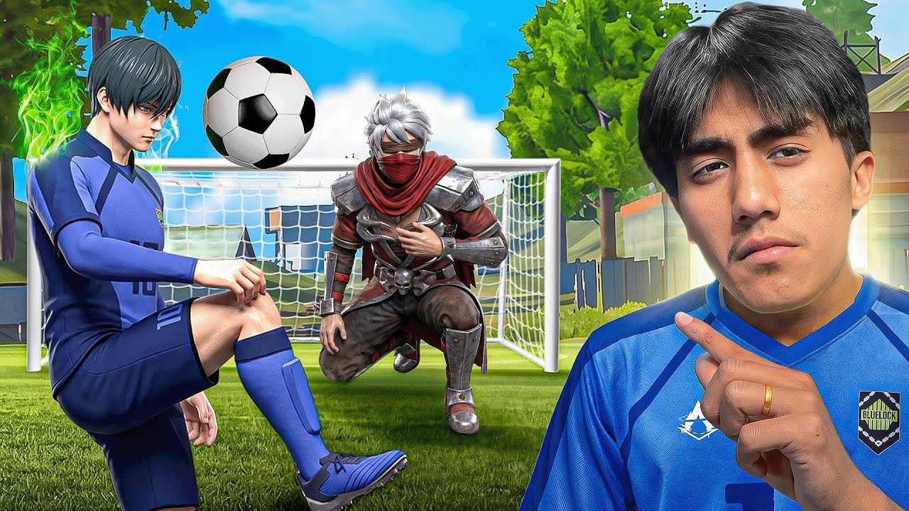 Новый набор RIN ITOSHI из аниме Bluelock в Free Fire 🤯⚽