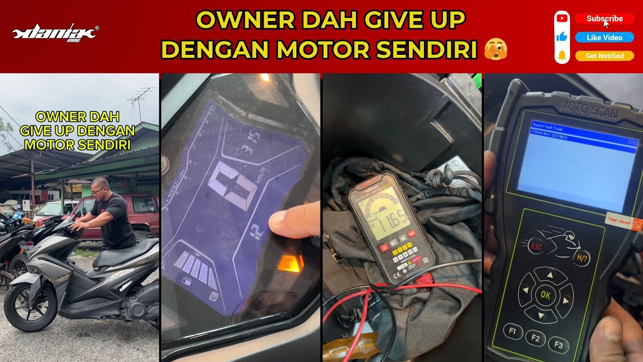 Owner Pon Dah Fedup Dengan Motor Sendiri #daniagarageofficial #bengkelmotorkajang