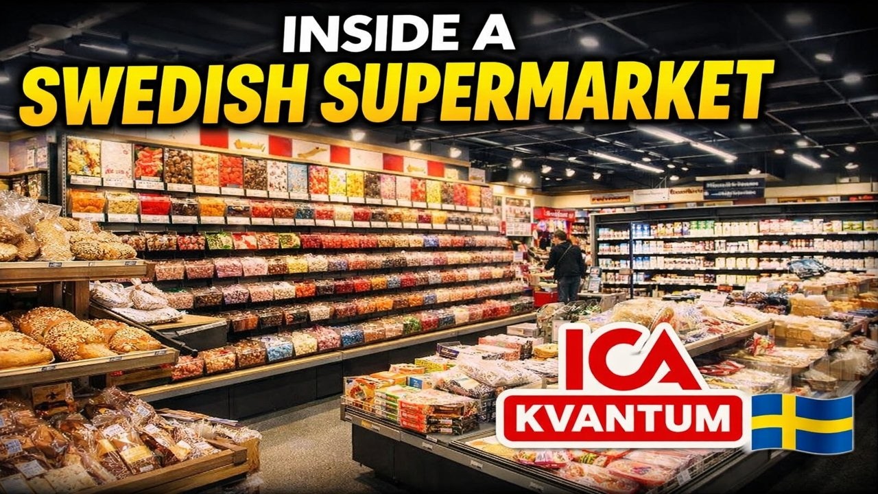 Inside a Swedish Supermarket 🇸🇪 | ICA Kvantum Store Tour